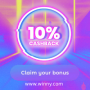 Winny Casino - 10% Unlimited Cashback