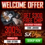 SXVegas Casino - $300 Free & 300% Bonus