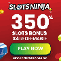 Slots Ninja Casino - 350% Welcome Bonus
