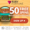 Ruby Fortune - 50 Spins & $/€750 Bonus