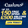 Cashmo Casino - 150 Spins & £500 Bonus