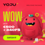 Yoju Casino - 340 Spins & €500 Bonus
