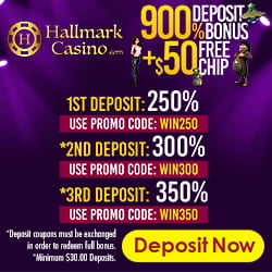 New Hallmark Casino No Deposit Bonus Codes