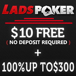 Bounty Poker $10 No Deposit