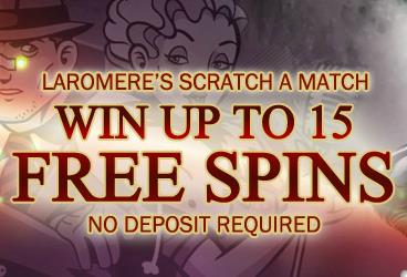 Laromere free spins