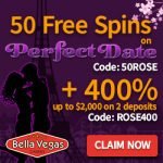 Bella Vegas: 45 Free Spins on Selected Games - December 2021