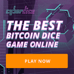 CyberDice Casino - 100% Crypto Bonus