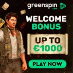 GreenSpin Casino - 200 Spins & $300 Bonus