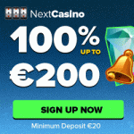 NextCasino - 35 Spins & £/€/$150 Bonus