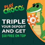 PlayCroco Casino - $10 Free & $5000 Bonus