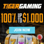 Tiger Gaming Casino - $3000 Welcome Bonus