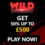 WildSpinner Casino - £500 Welcome Bonus