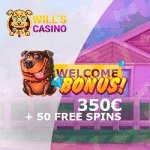 Will's Casino - 50 Spins & $350 Bonus