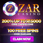 ZAR Casino - 200% Welcome Bonus